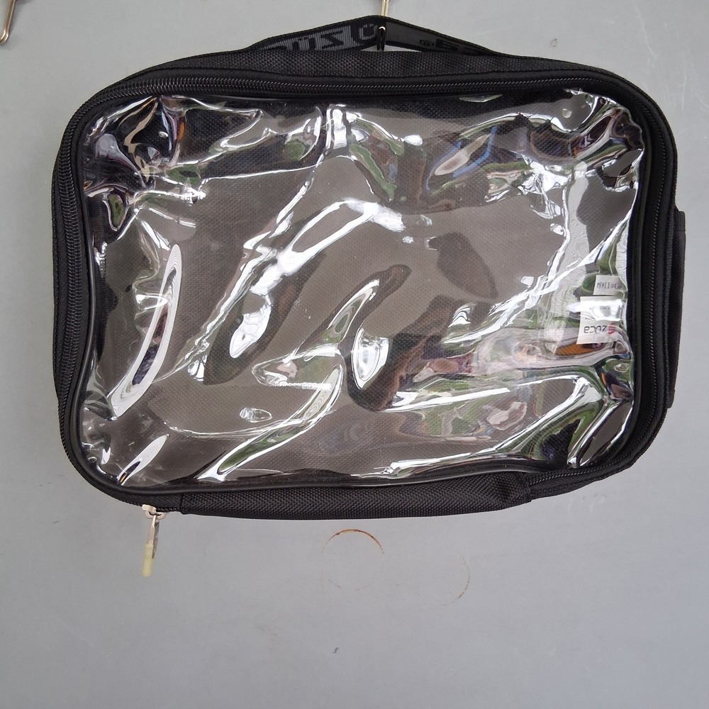 Zuca Disc Golf Large Utility Pouch Clear Vinyl Cart Organizer Bag